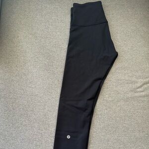 Lululemon Wunder Train High Rise Ribbed Tight 28”